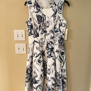 Eliza J Fit and Flare Dress